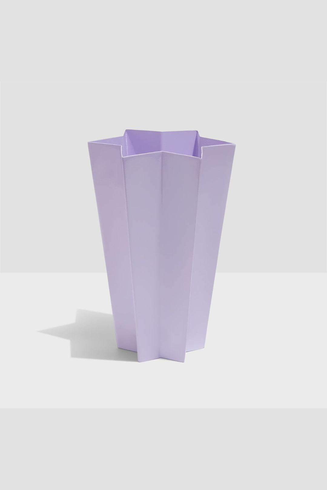 Metal Star Vase (Lilac)