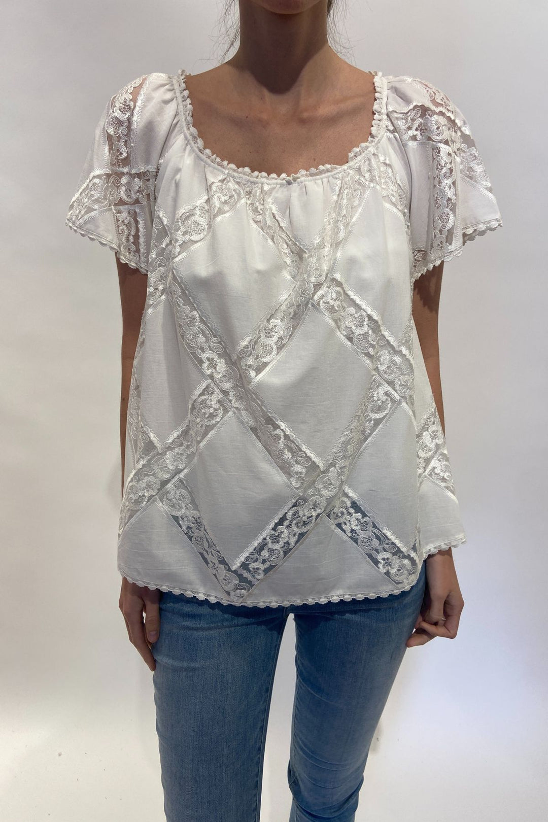 BIG SUR LACE BLOUSE