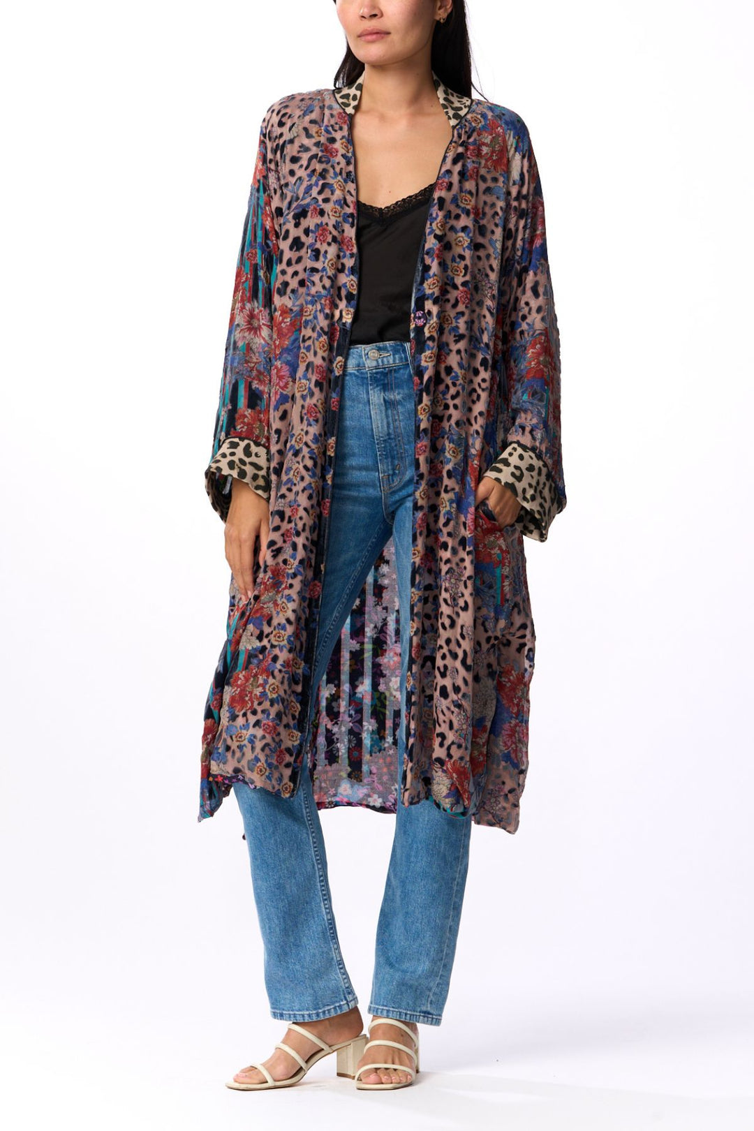 Ontari Burnout Harmony Kimono