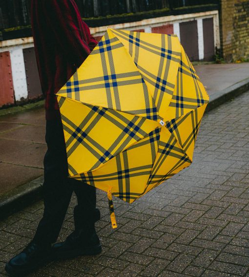 Micro-Umbrella (Yellow Tweed)