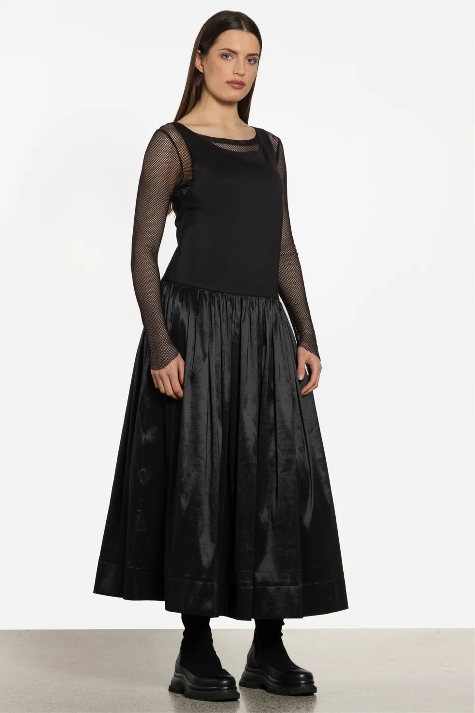 Miri Long Dress - Black