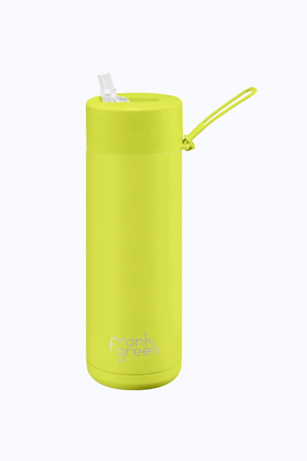 Ceramic reusable bottle - 20oz (Neon Yellow)