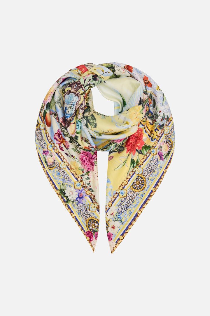 Large square scarf (FLOR FANTASTICA)