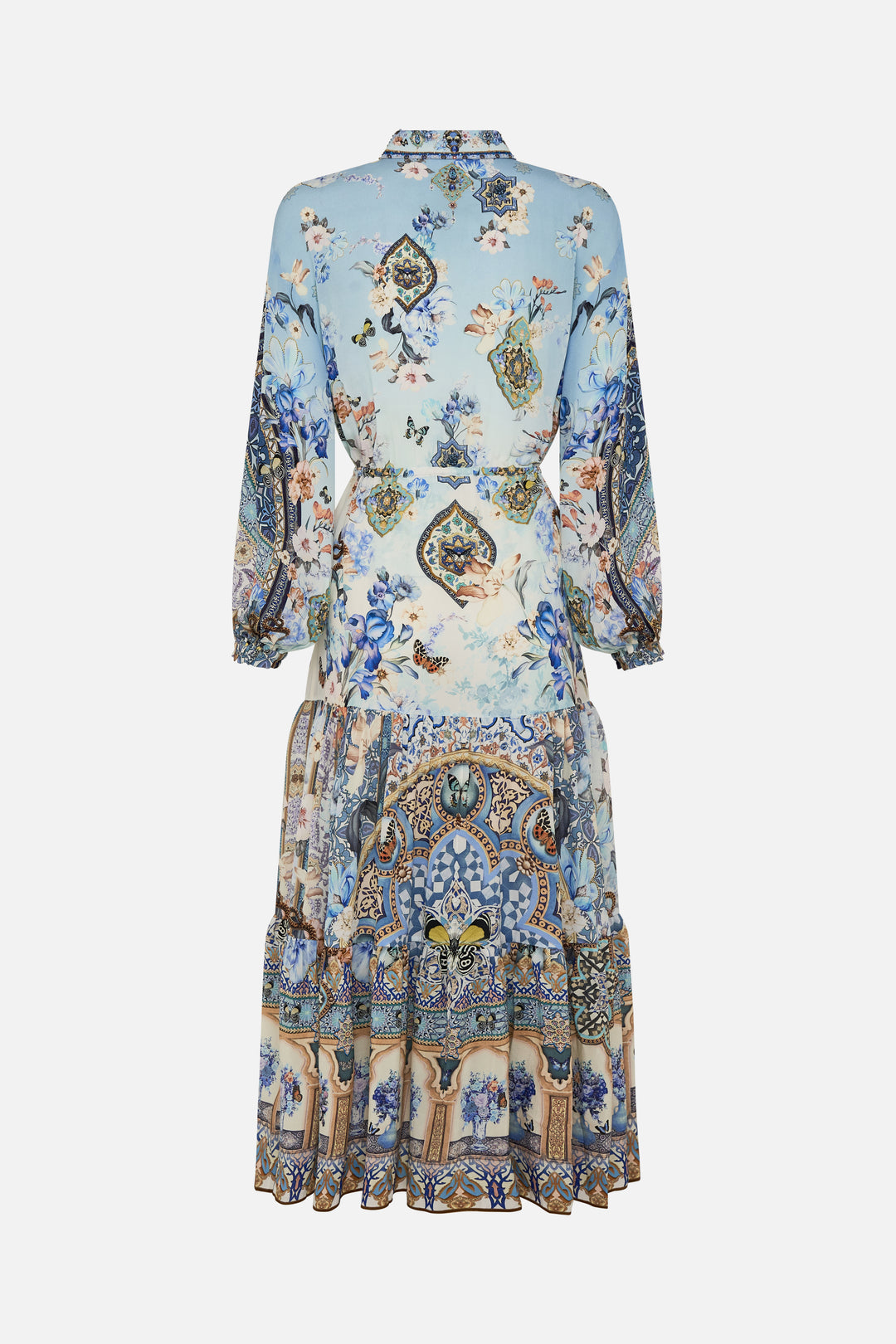 TIERED LONG SHIRT DRESS (AL MANIAL PALACE MEMOIRS)