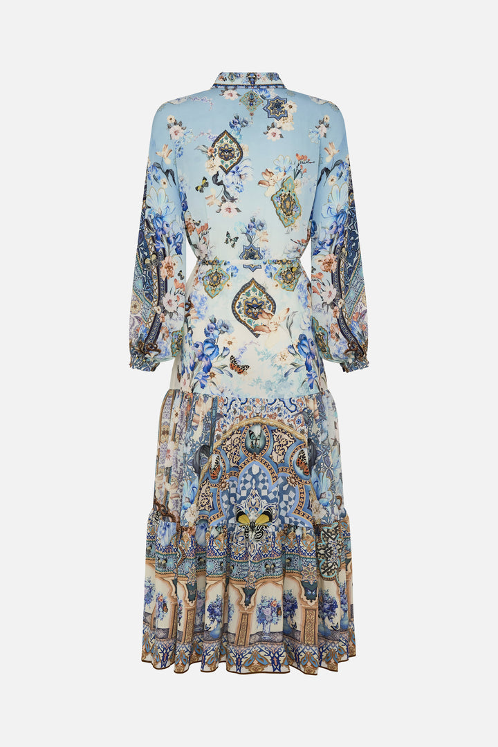 TIERED LONG SHIRT DRESS (AL MANIAL PALACE MEMOIRS)