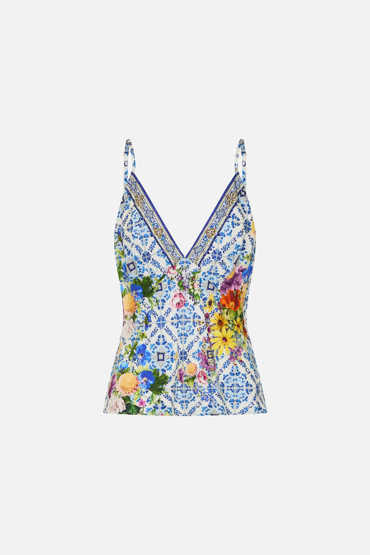 V Neck Cami (WALL TO WALL WONDERS)