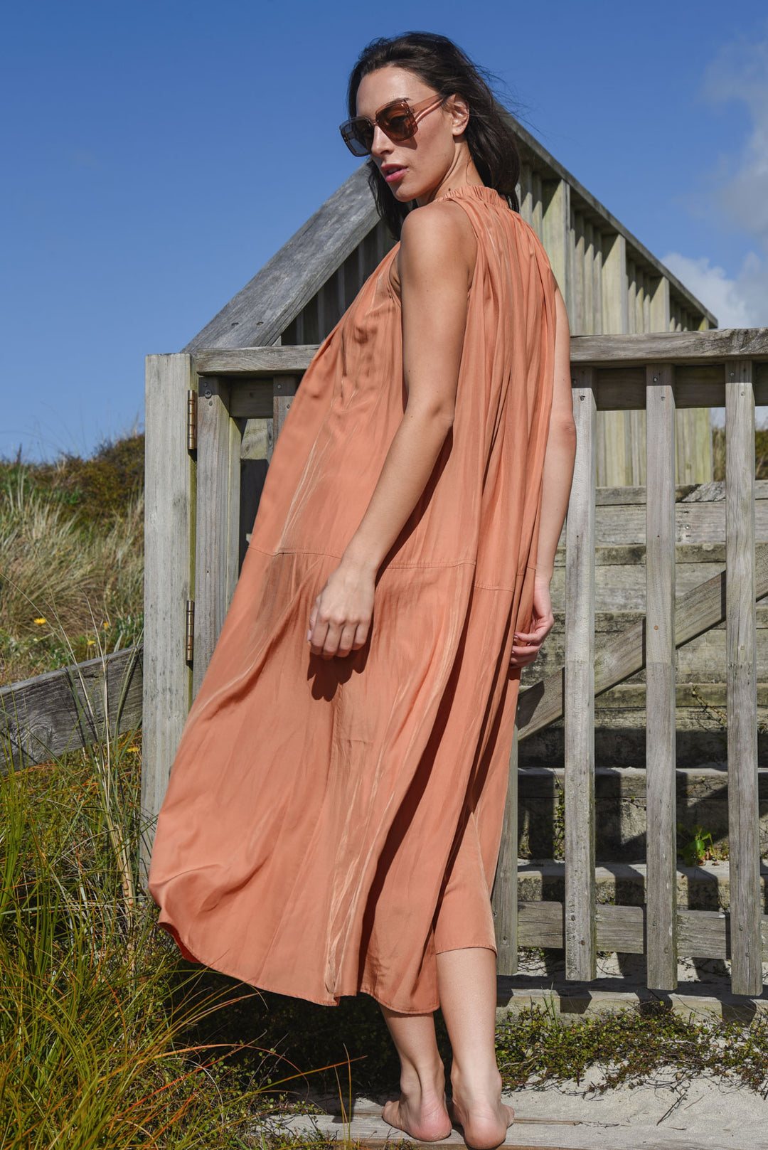 HIGH HORIZONS Dress (PEACH)