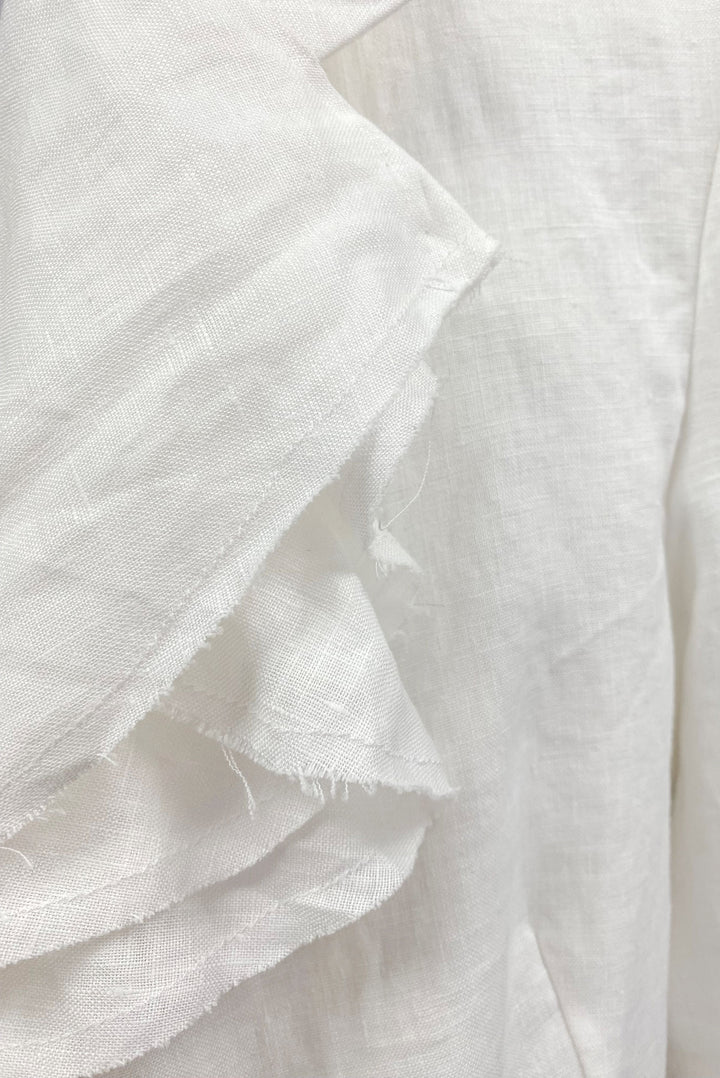 RISKY FRILLNESS Jacket (White)