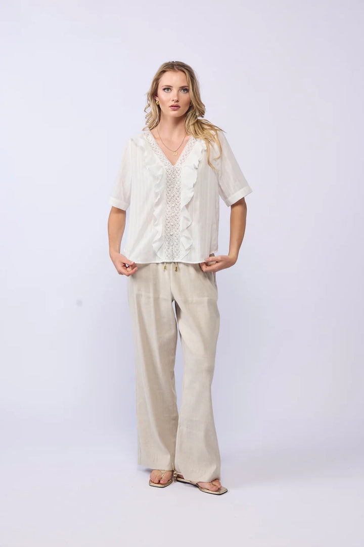 Lake Pant - Linen (Natural)