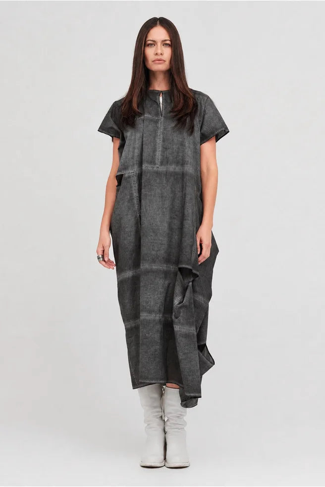Bisect Dress (Blackened Grey)