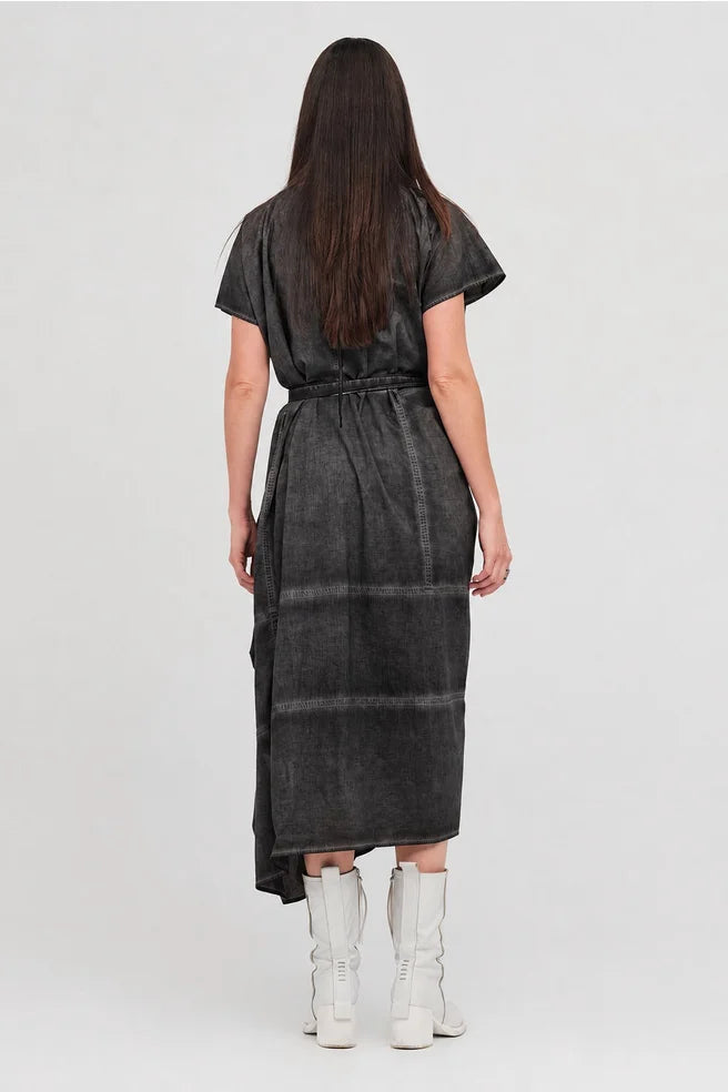 Bisect Dress (Blackened Grey)