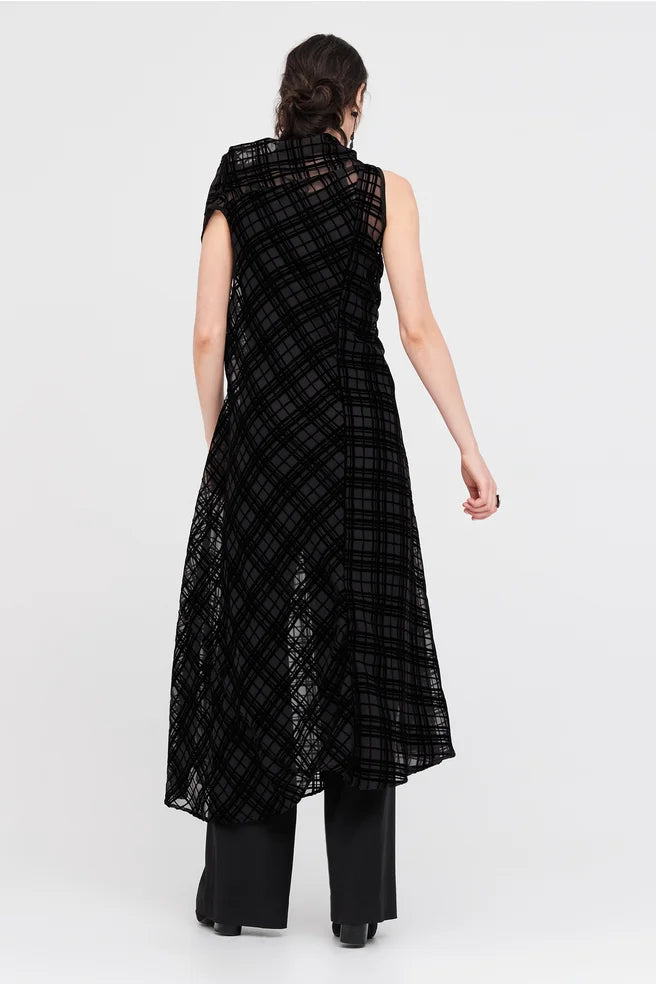 Edifice Dress (Black Check)