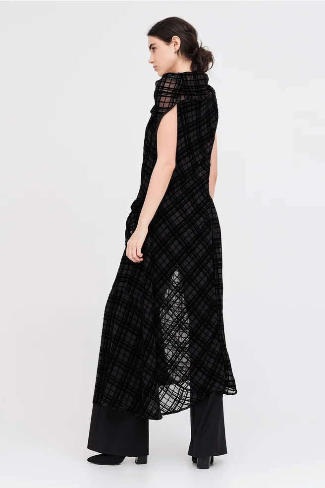Edifice Dress (Black Check)