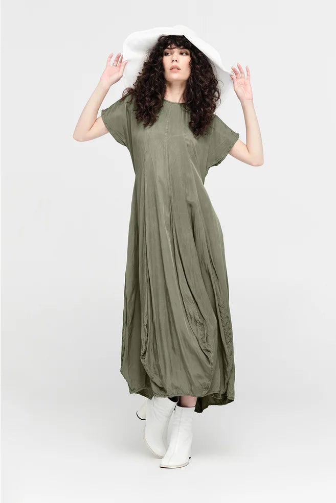 Lapse Dress (Moss Green)