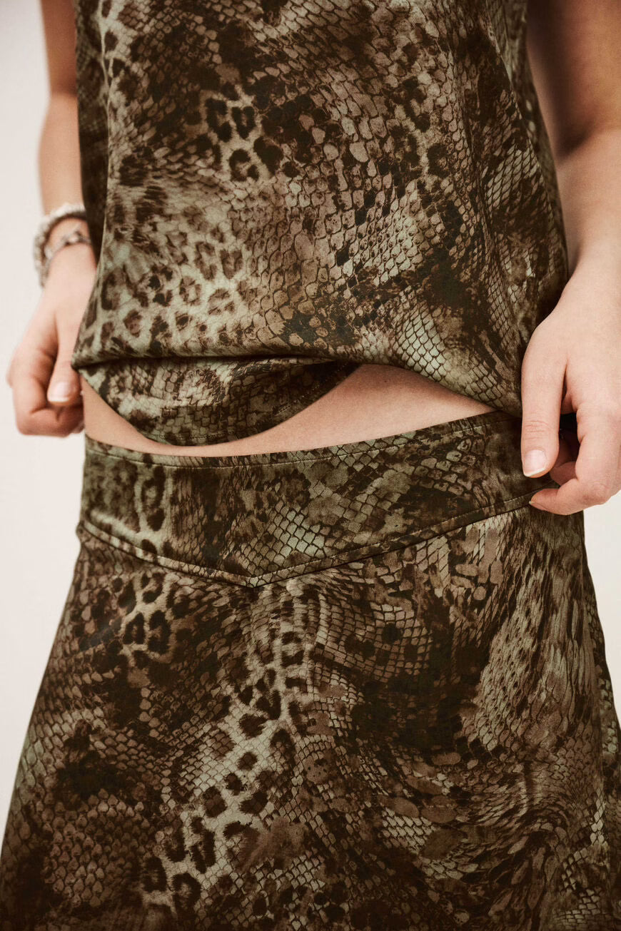 CIRIA Skirt (Khaki)