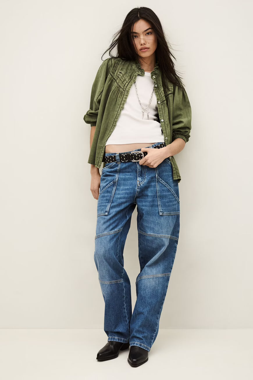 Gilda Blouse (Khaki)