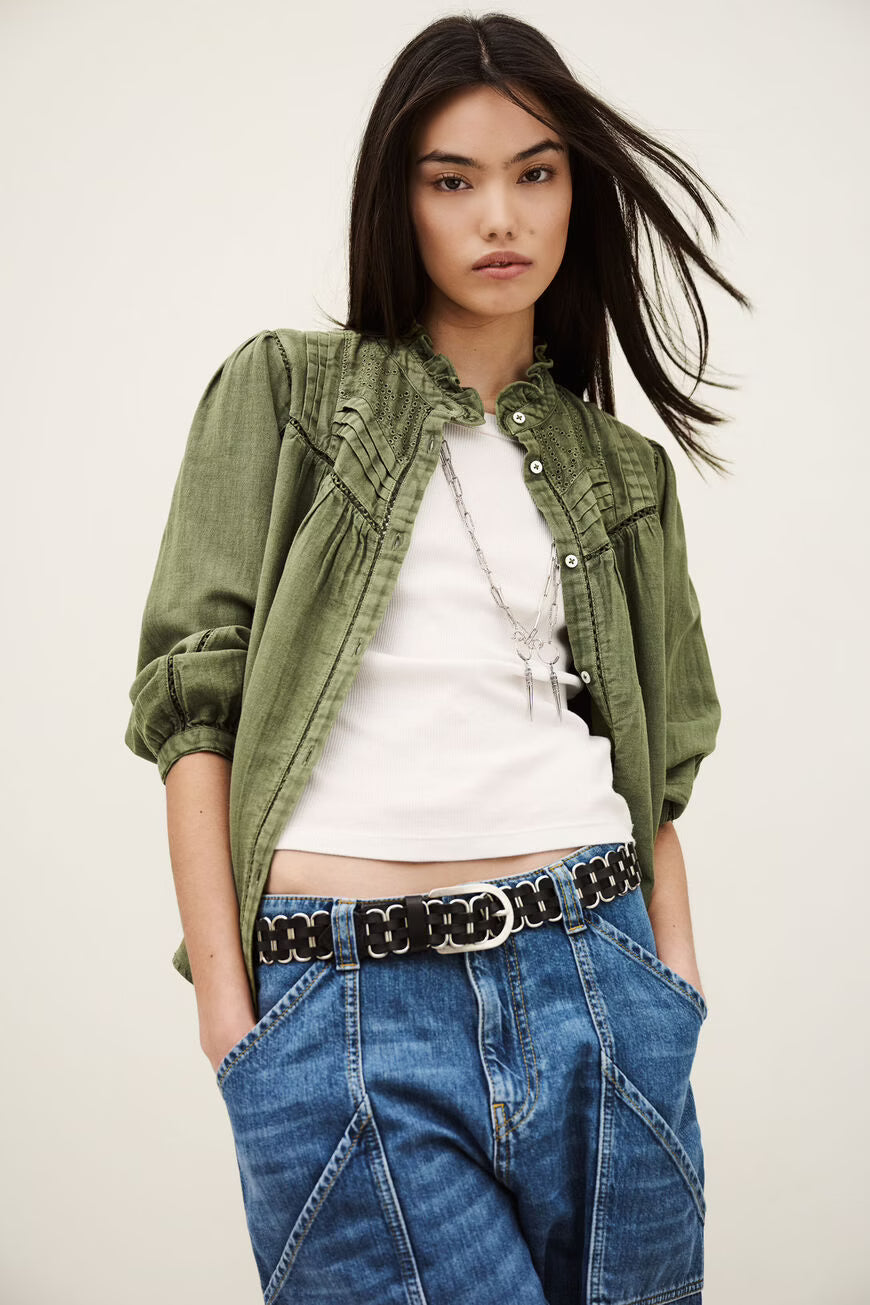 Gilda Blouse (Khaki)