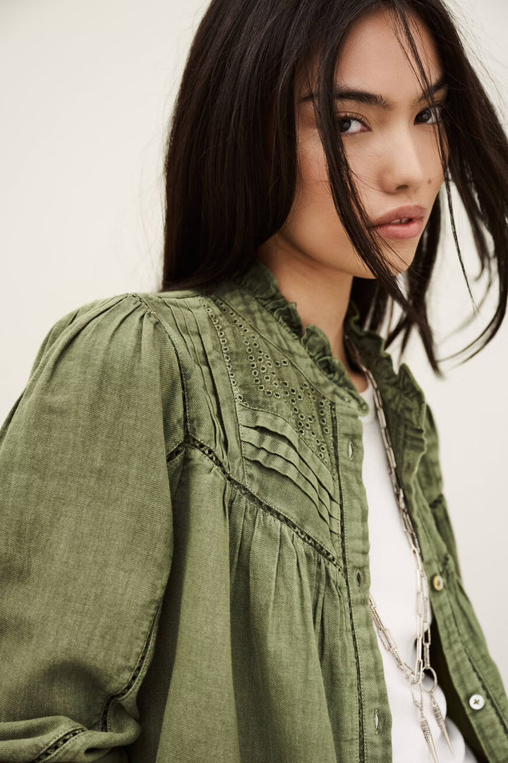 Gilda Blouse (Khaki)