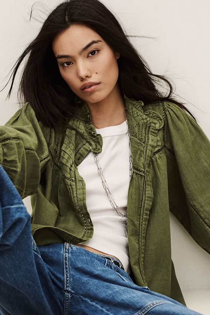 Gilda Blouse (Khaki)