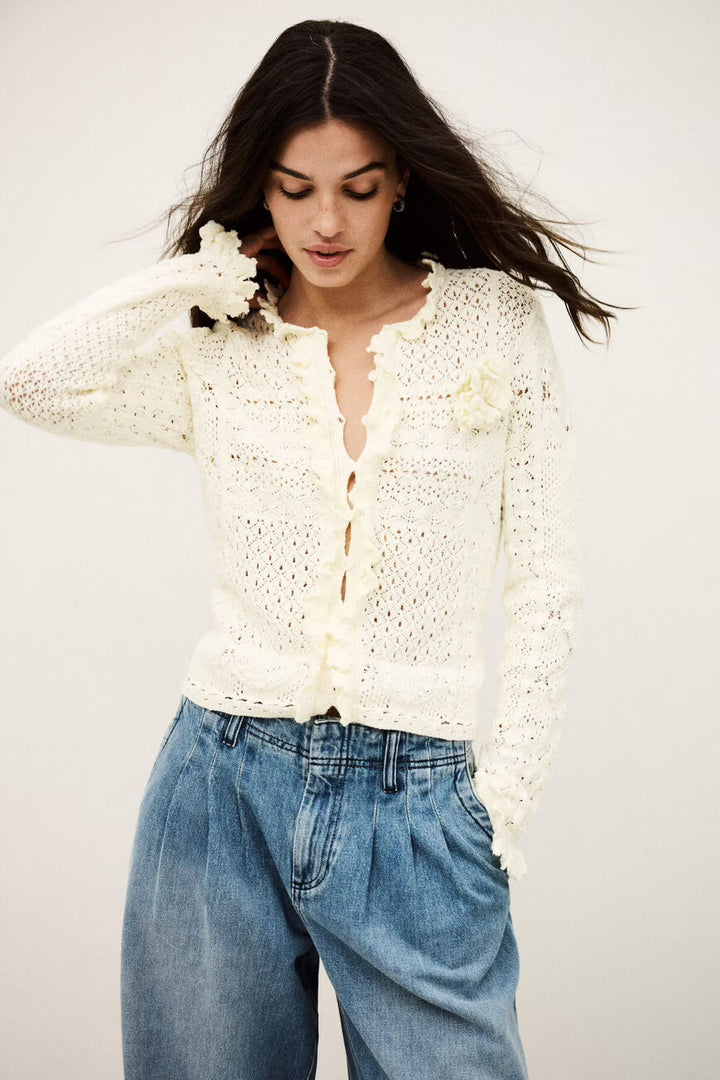 SORIA Cardigan (Ecru)