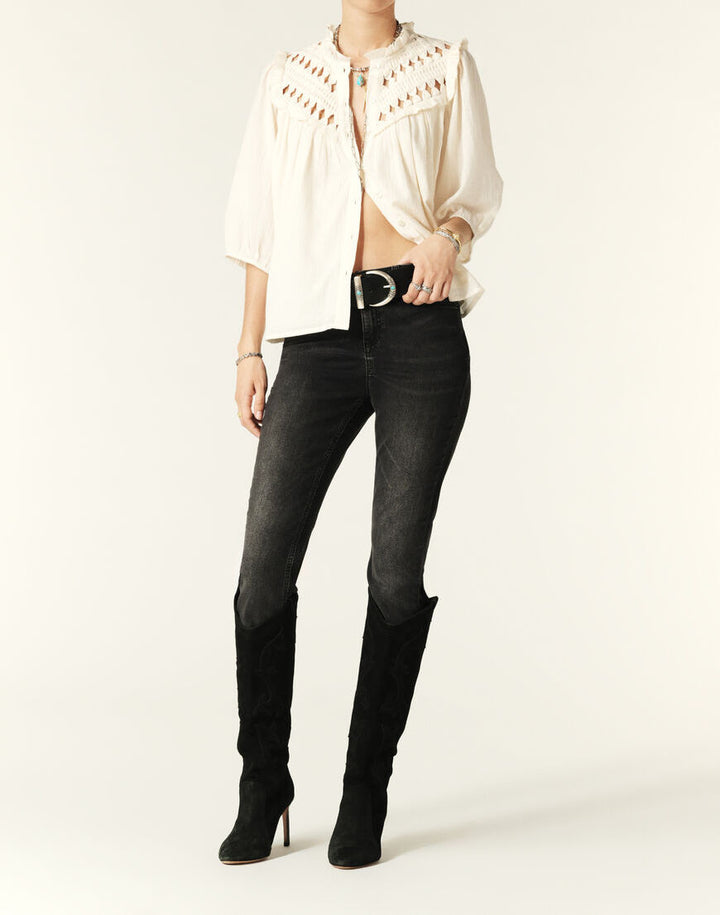 BELUNA Blouse (ECRU)