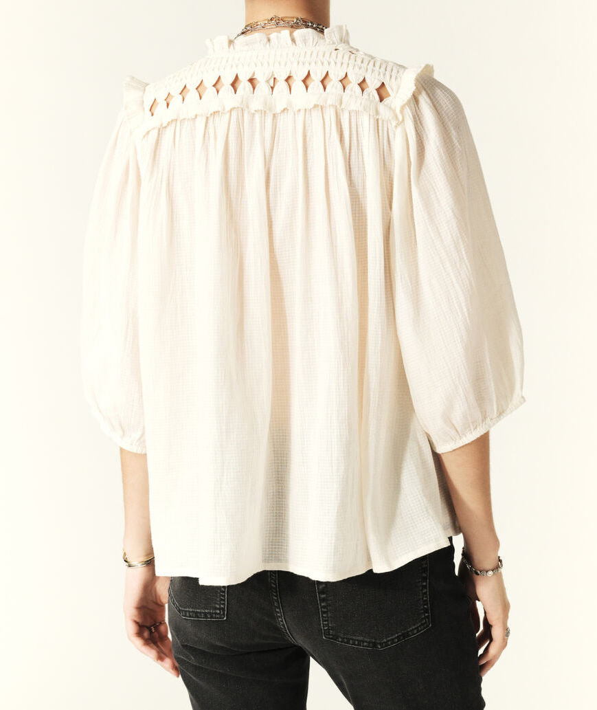 BELUNA Blouse (ECRU)