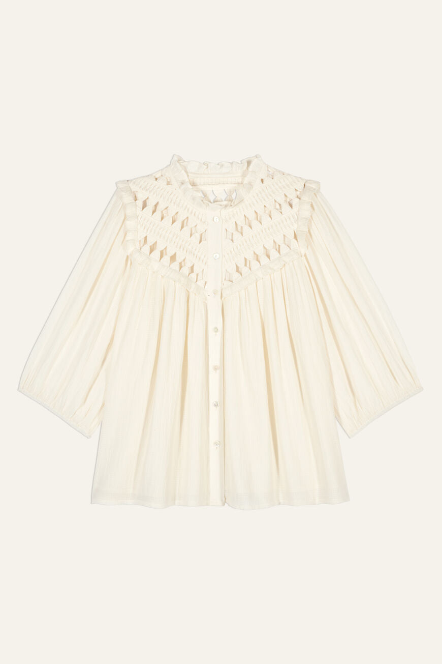 BELUNA Blouse (ECRU)