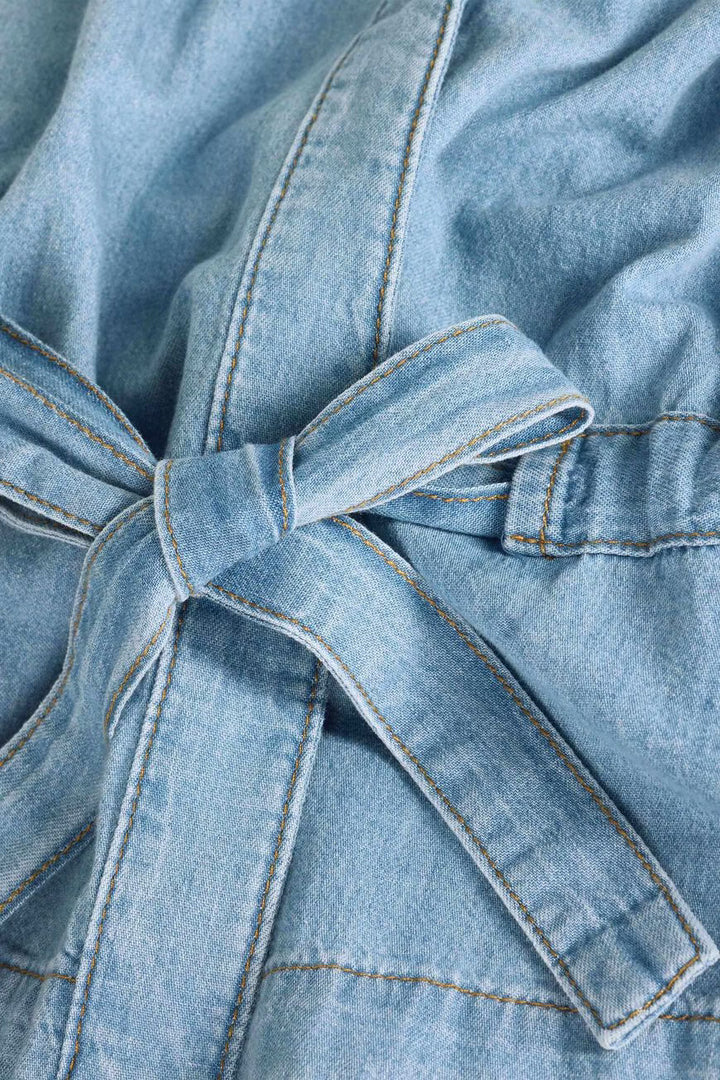 LAVINA Top (Light Used Blue)