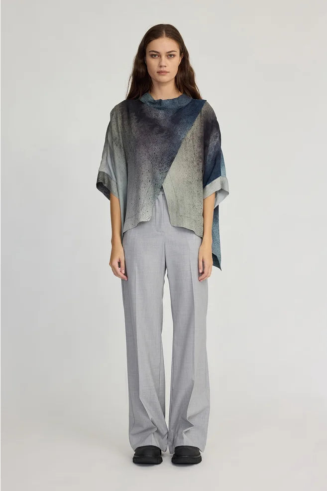 Vortex Top (Wind Particle Print)