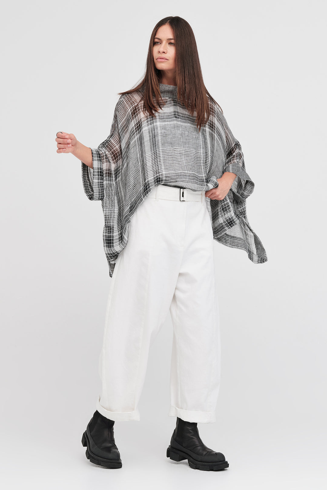 Antithesis Top (Black Check)