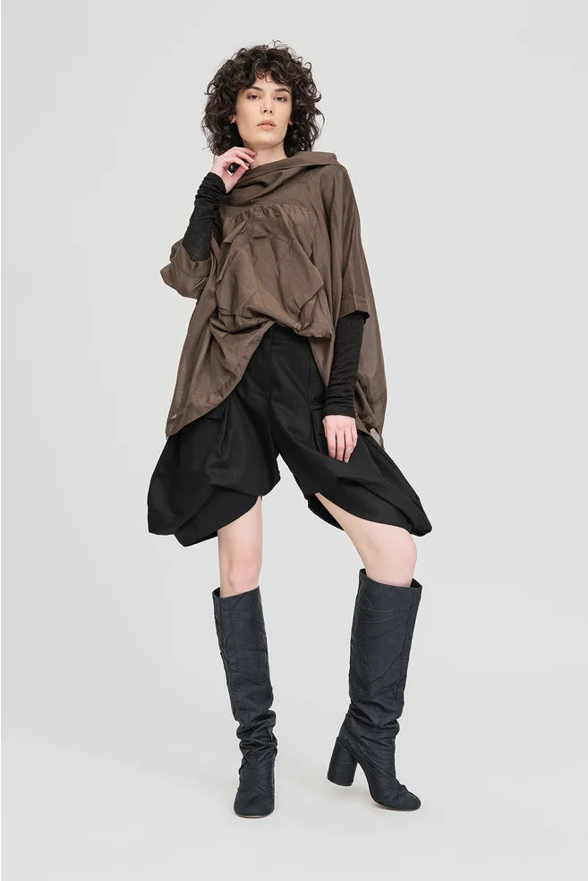 Squared Assembly Top (Coffee Bean)