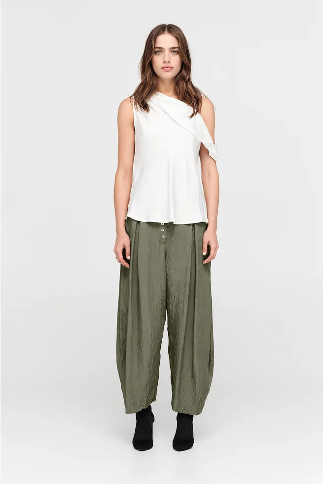 Washed Edifice Pant (Moss Green)