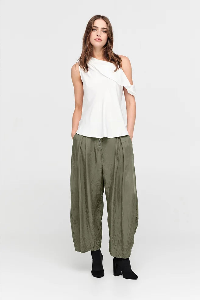 Washed Edifice Pant (Moss Green)