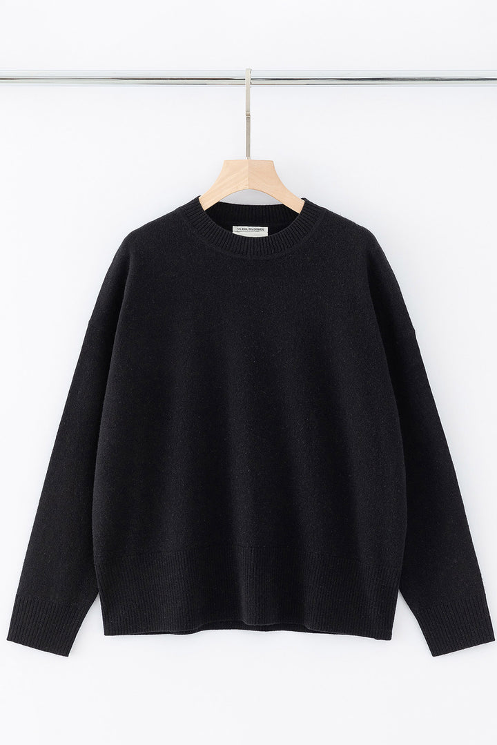 N.20W Oversized Crew (Black)