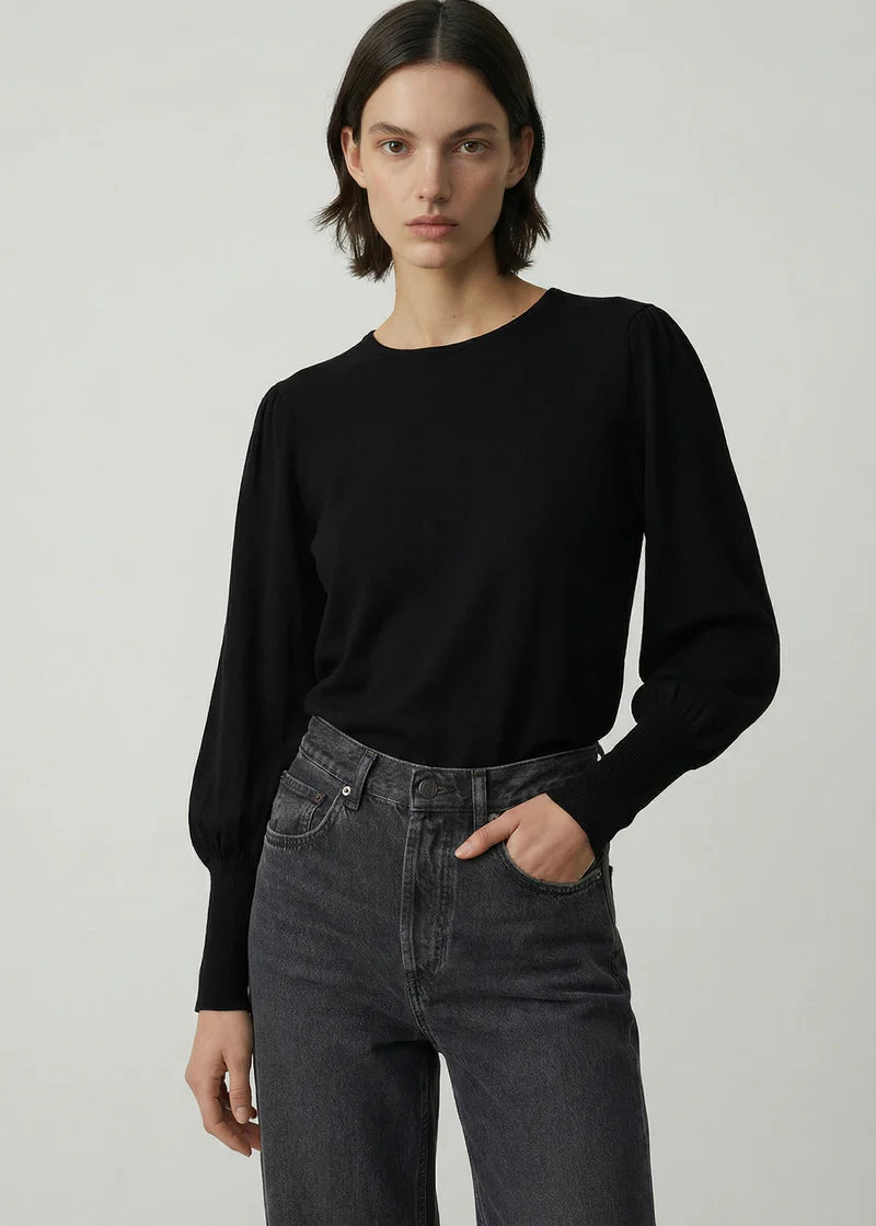 071 Always Bell Sleeve (Black)