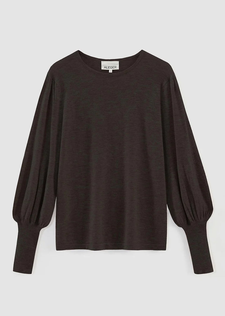 071 Always Bell Sleeve (Nut Berry)