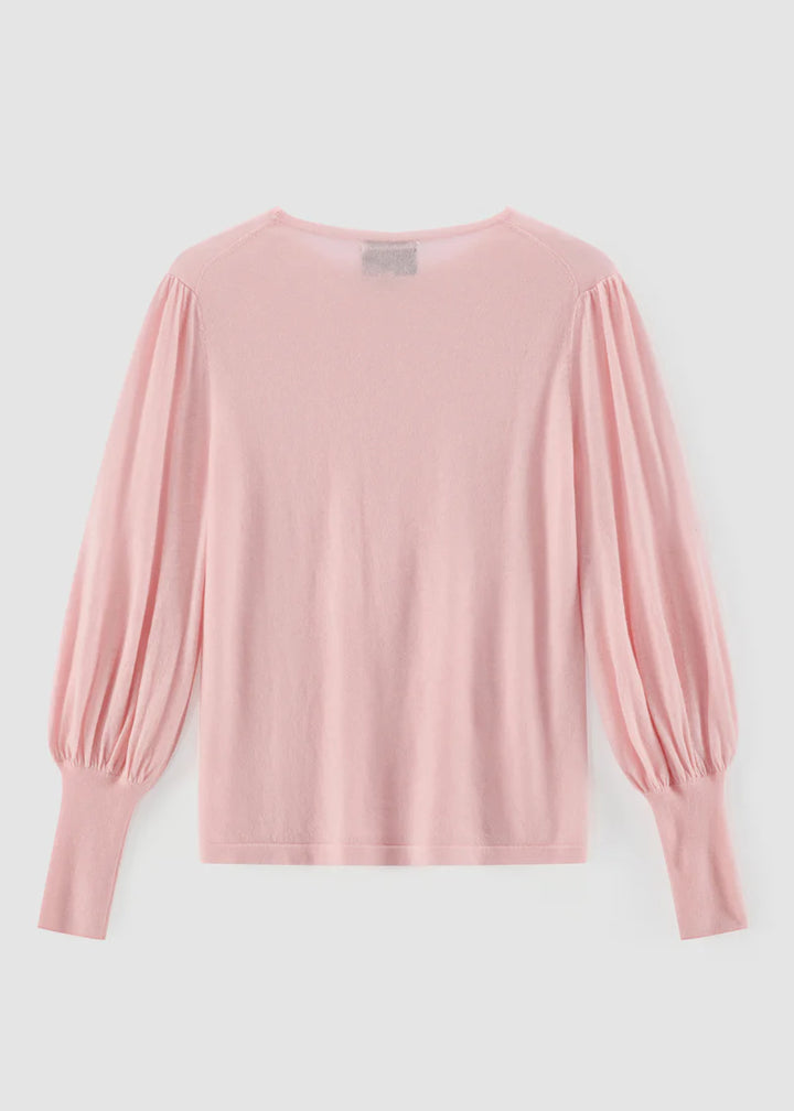 071 Always Bell Sleeve (Palest Pink)