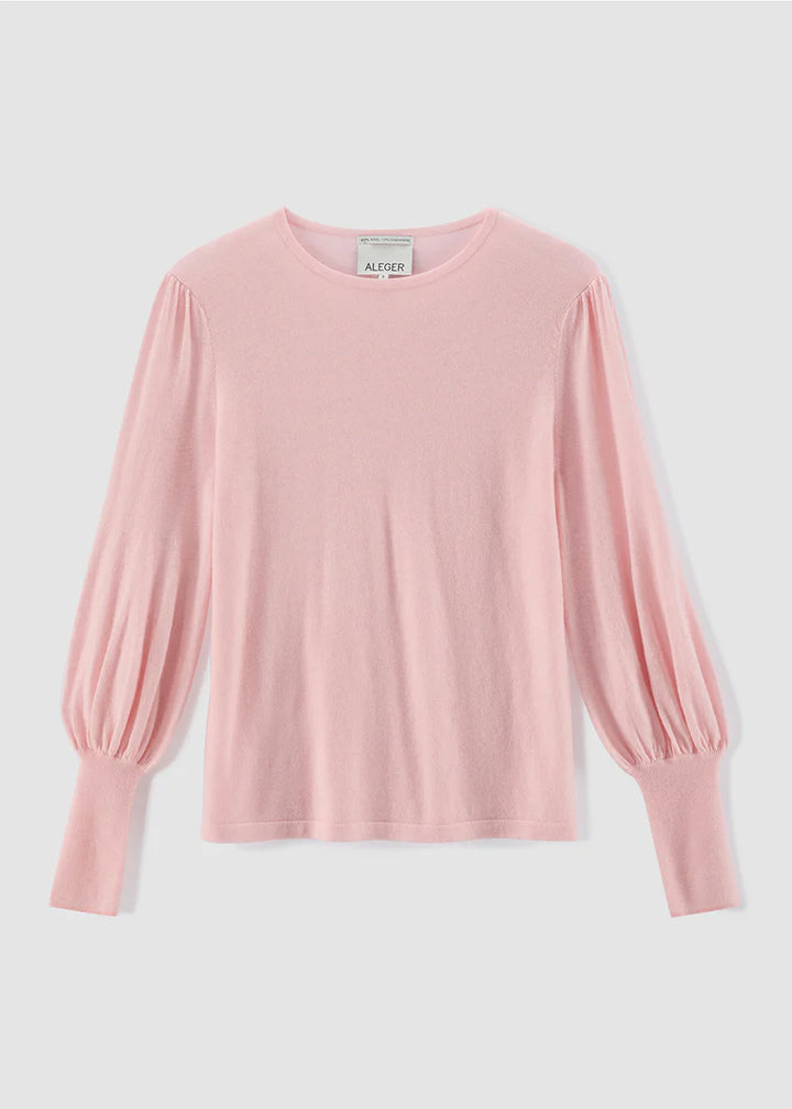 071 Always Bell Sleeve (Palest Pink)