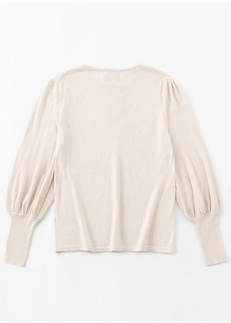 071 Always Bell Sleeve (Winter White)