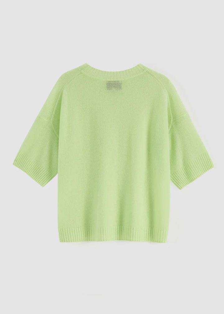 N.2273 CASHMERE FEATHERWEIGHT TOP (Pistachio)