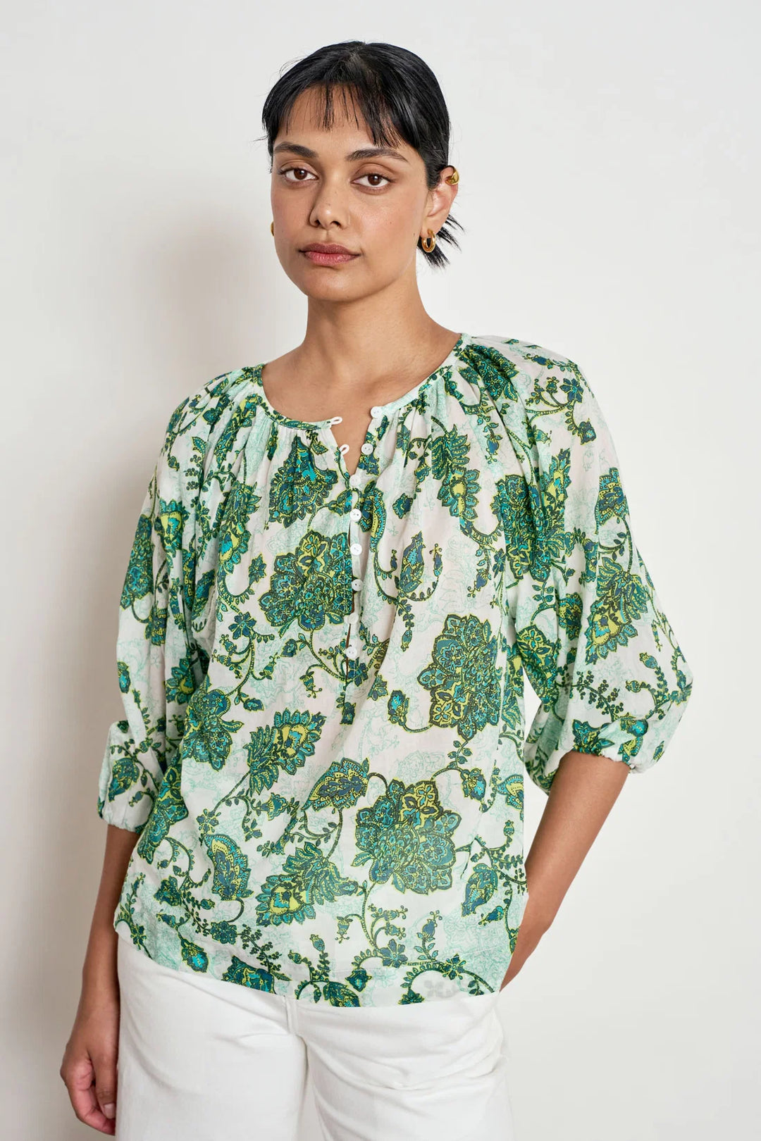 Vow Top (Garden Paisley)