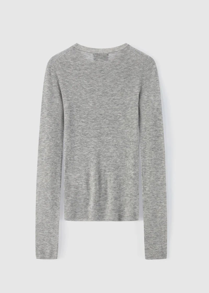 908 Sheerness Crew Neck (Silver Grey)