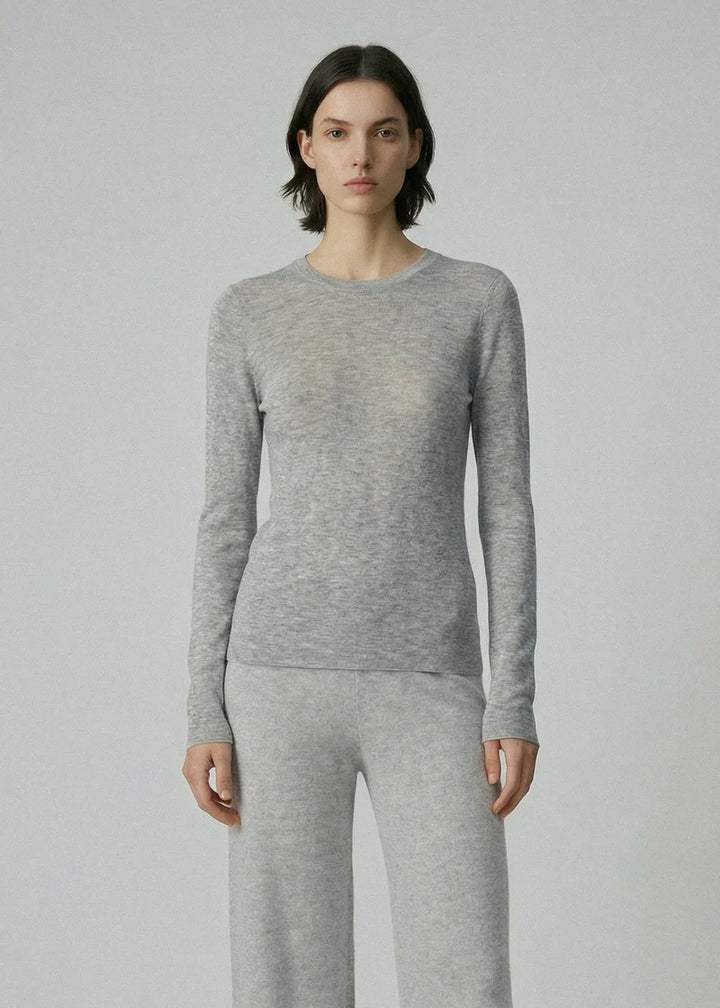908 Sheerness Crew Neck (Silver Grey)