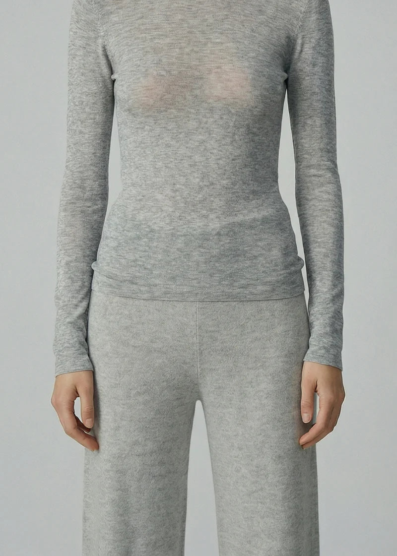 908 Sheerness Crew Neck (Silver Grey)