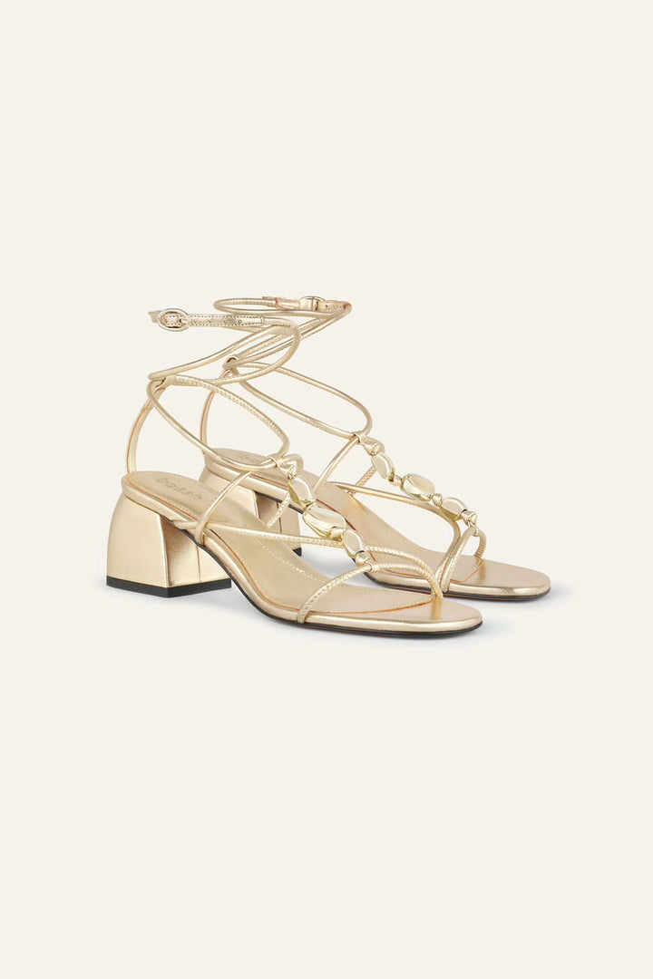CAYA MID SANDALS (GOLD)