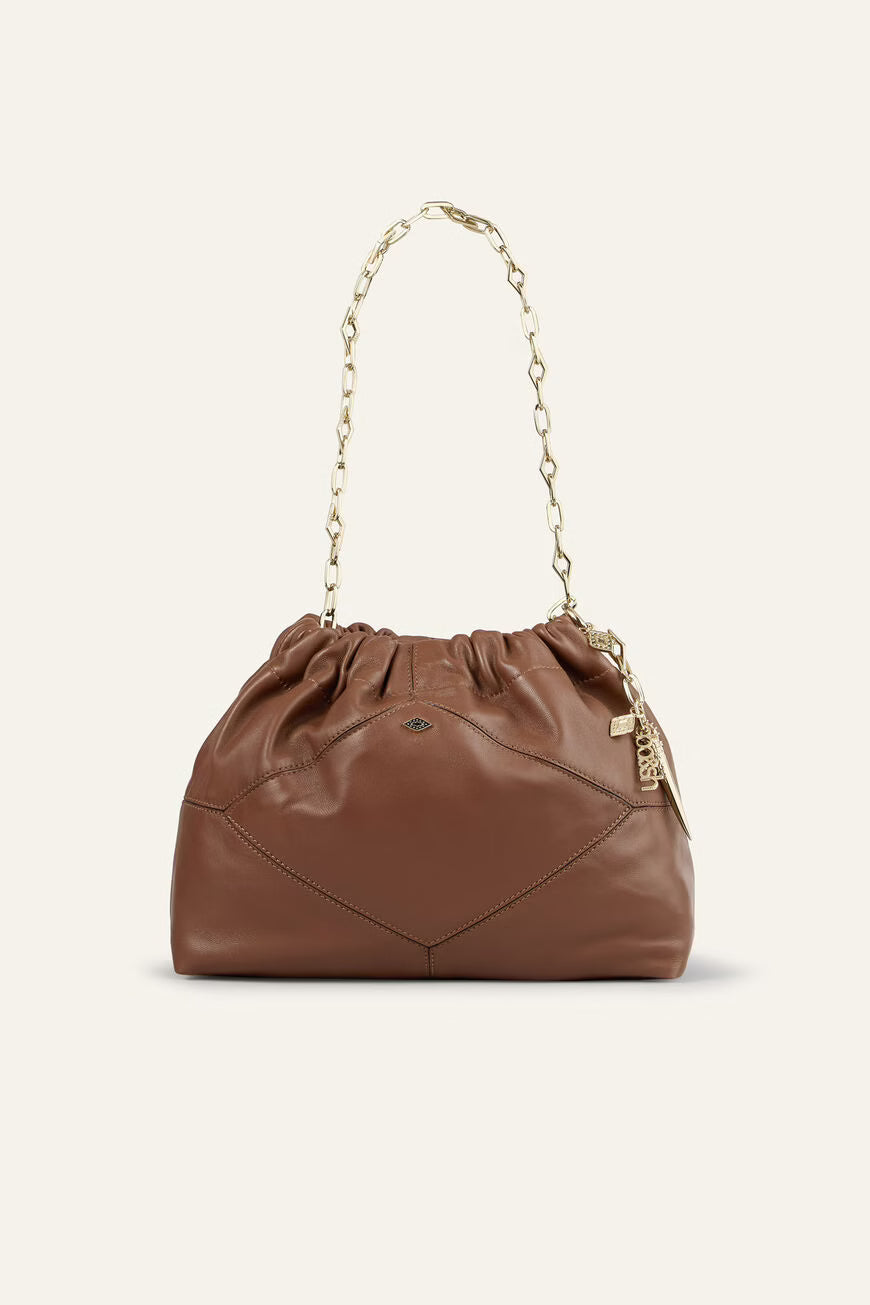 THE MINI JUNE TOTE (Marron)
