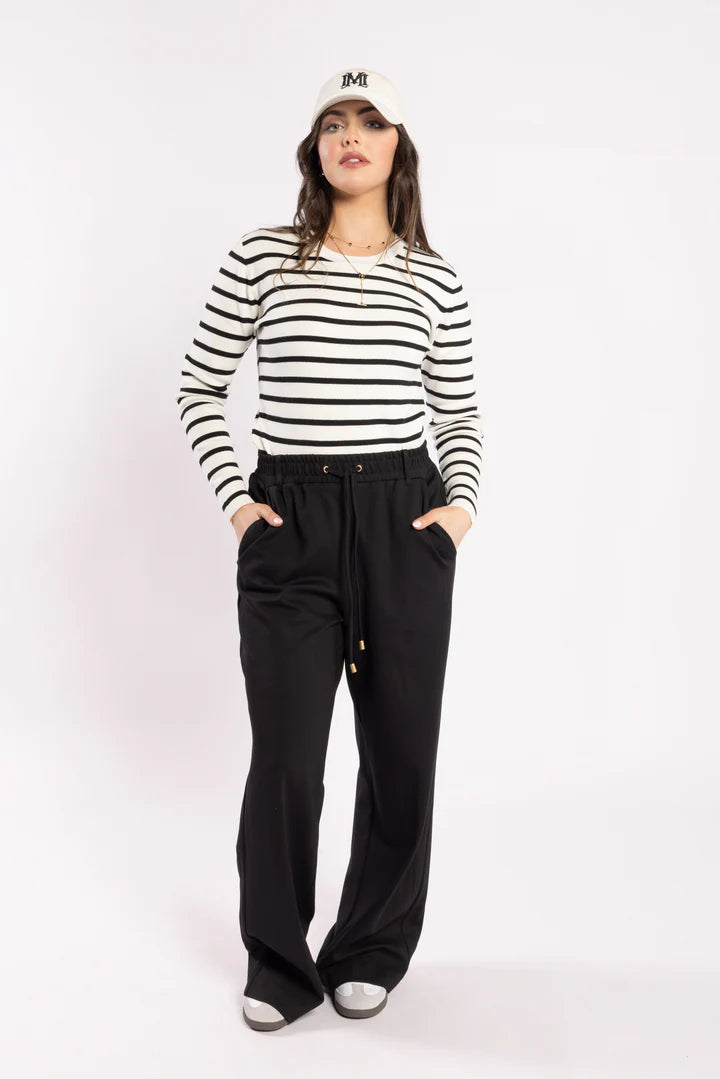 Lake Pant - Ponti (Black)