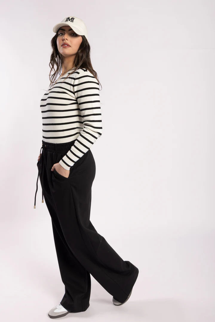 Lake Pant - Ponti (Black)