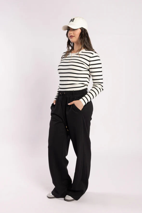 Lake Pant - Ponti (Black)