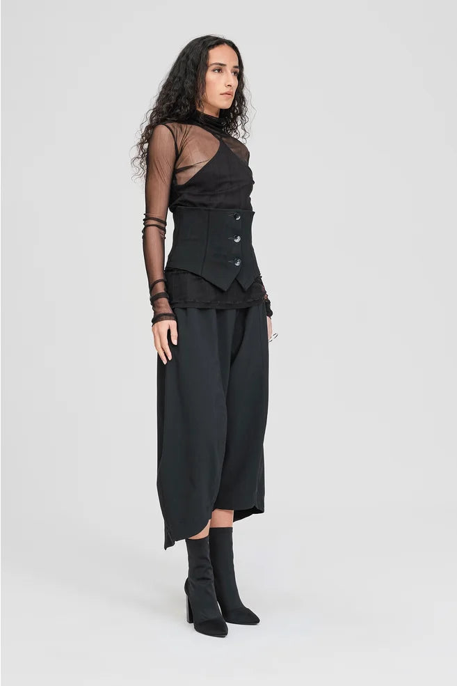 Diversion Pant - Wool blend (Black)